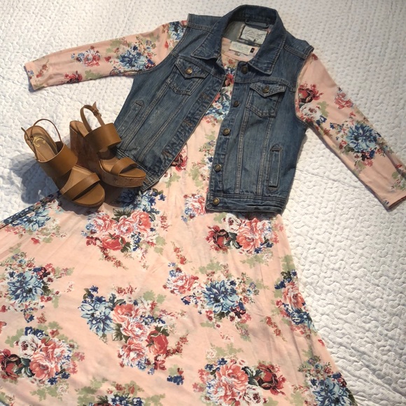 My Sassy Skirt Dresses & Skirts - My Sassy Skirt, size S, floral swing dress